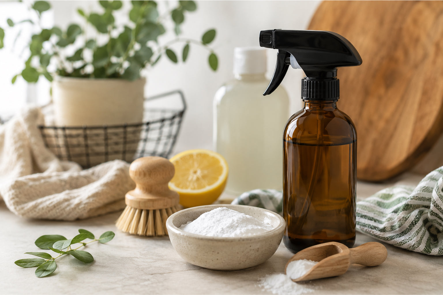 Simple Natural Cleaning: One Bottle, Endless Uses