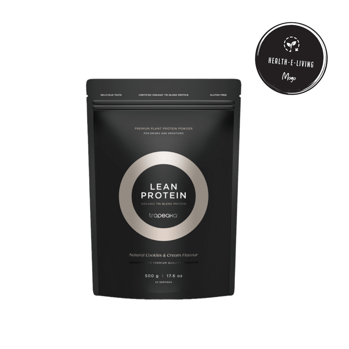 Lean Protein Natural Cookies & Cream Flavour 500g