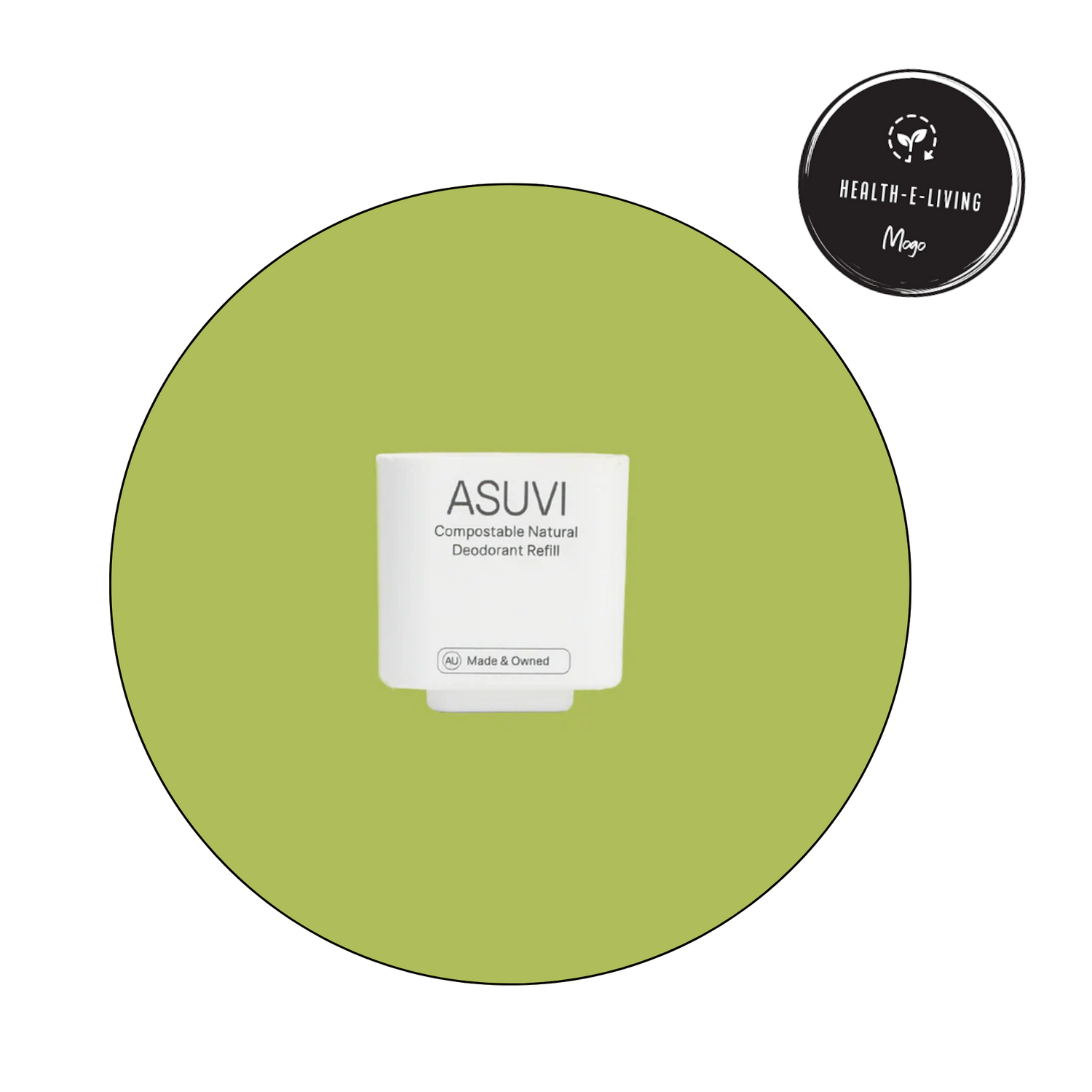Natural Deodorant Refill – Cucumber & Mint (Fresh + Cooling)