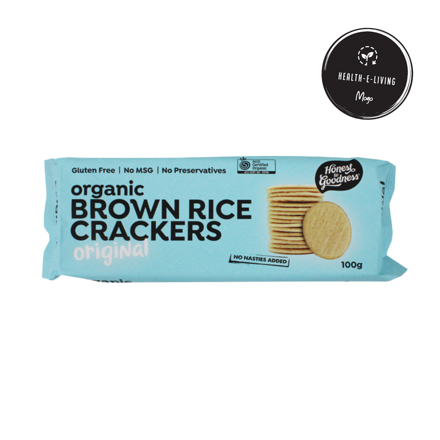 Brown Rice Crackers