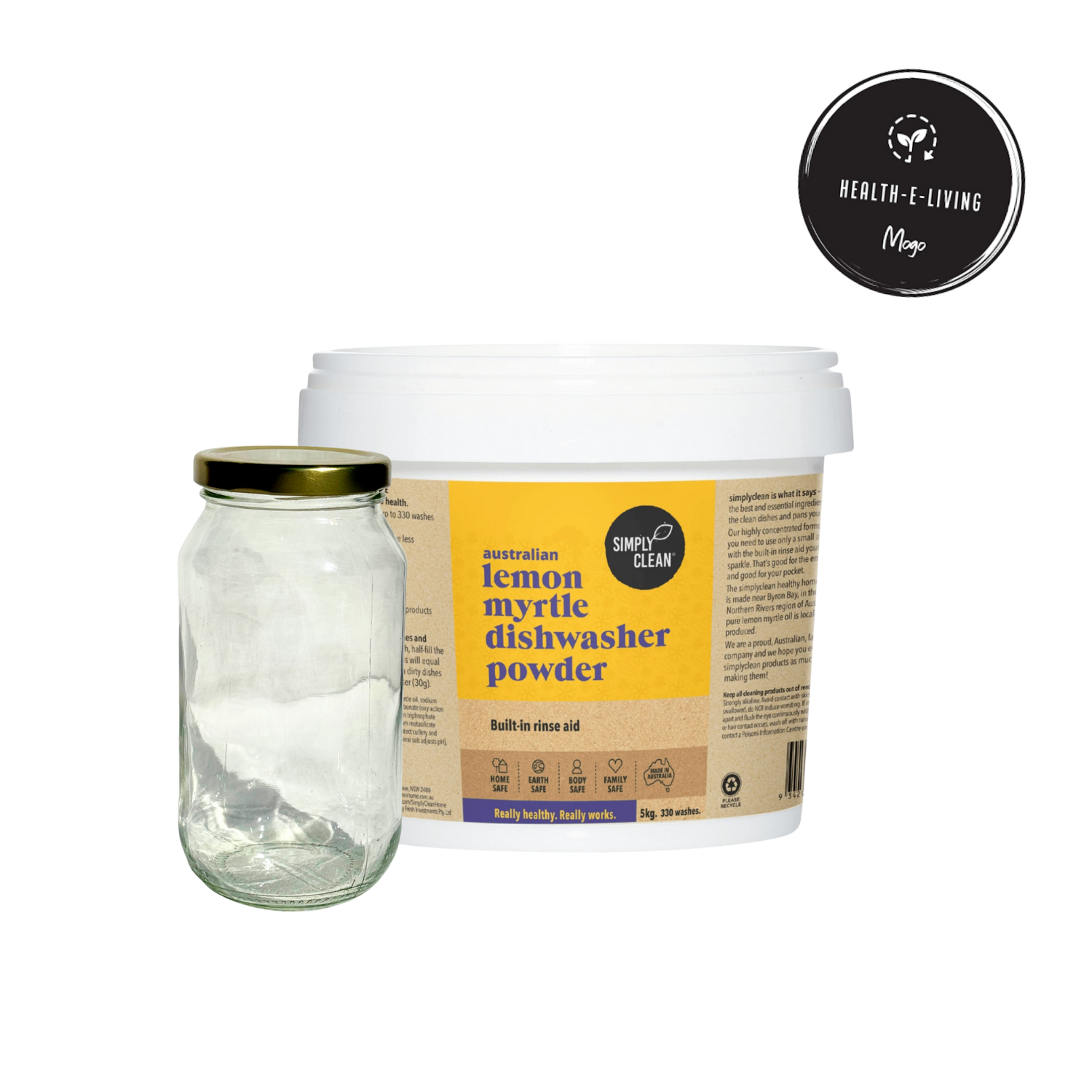 Dishwashing Powder - Lemon Myrtle