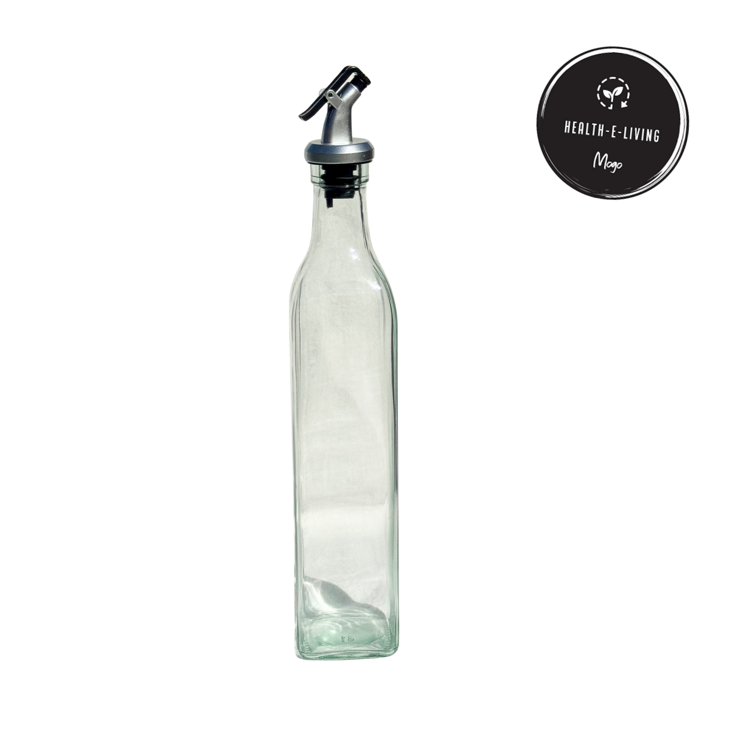 Glass Bottle with Spout Top