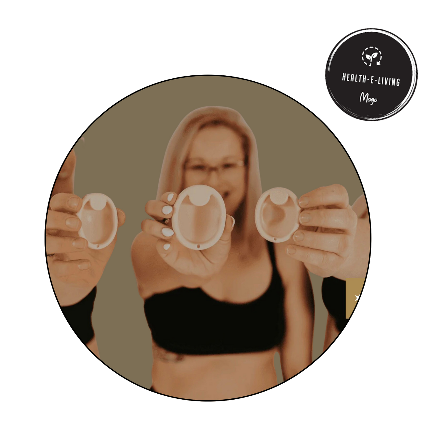 Reusable Menstrual Disc + Steriliser Cup by Mimi & Co