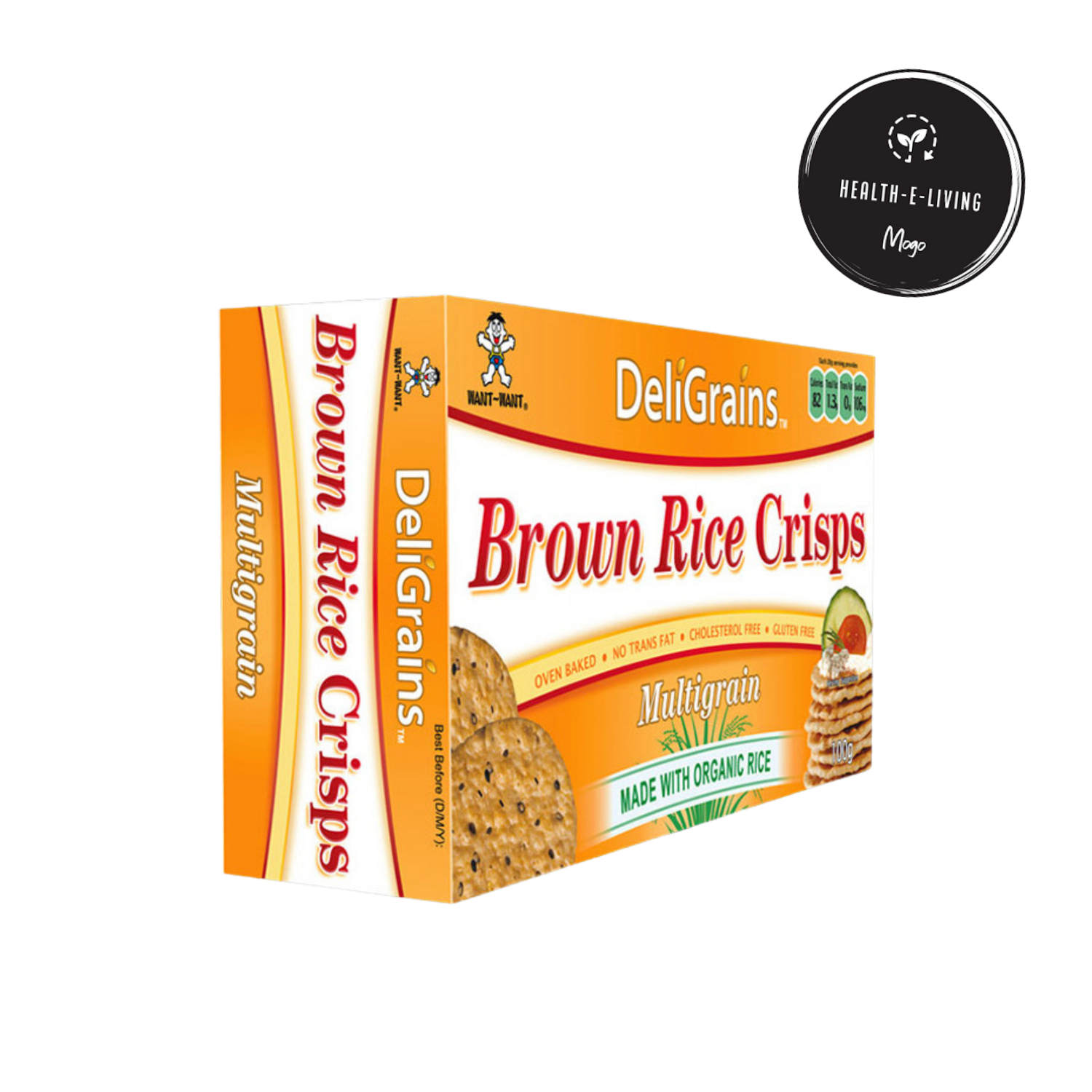Multigrain Brown Rice Crackers