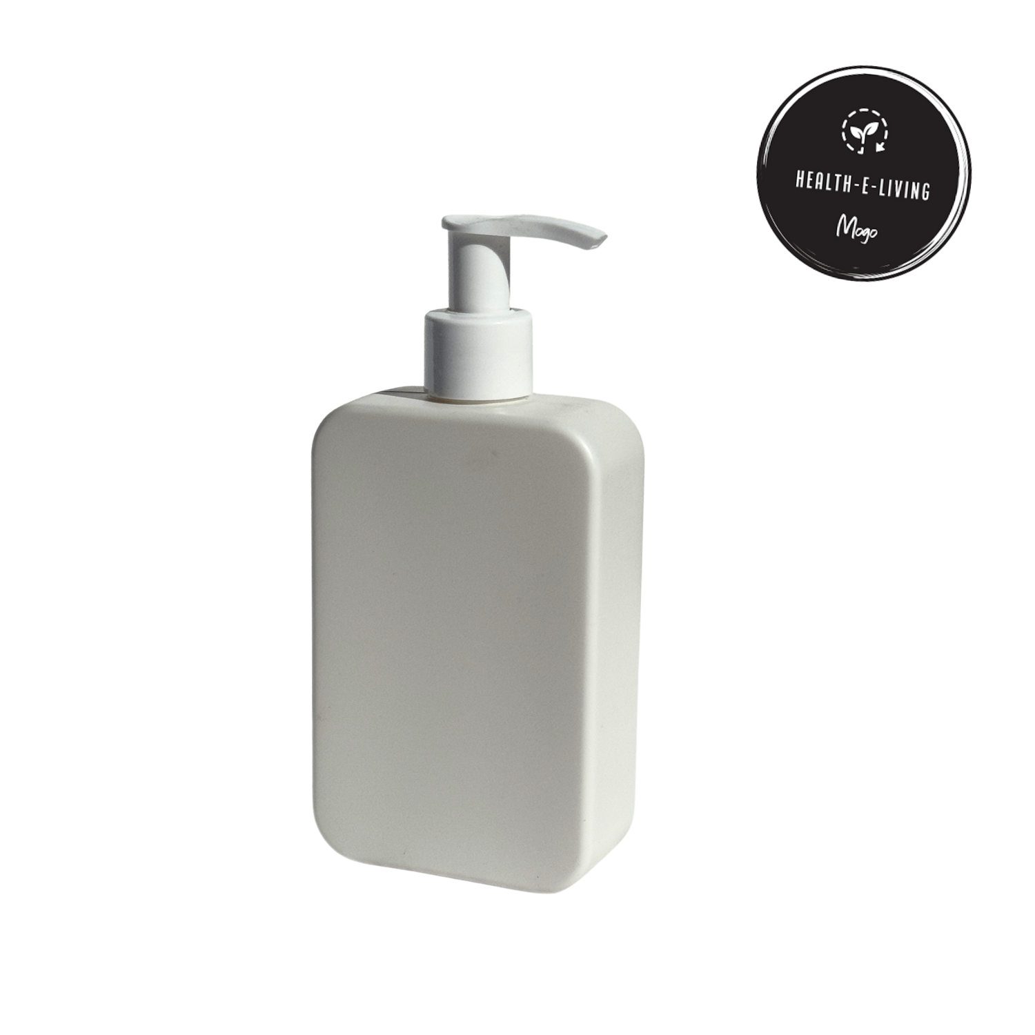 Plastic Pump Bottle - White