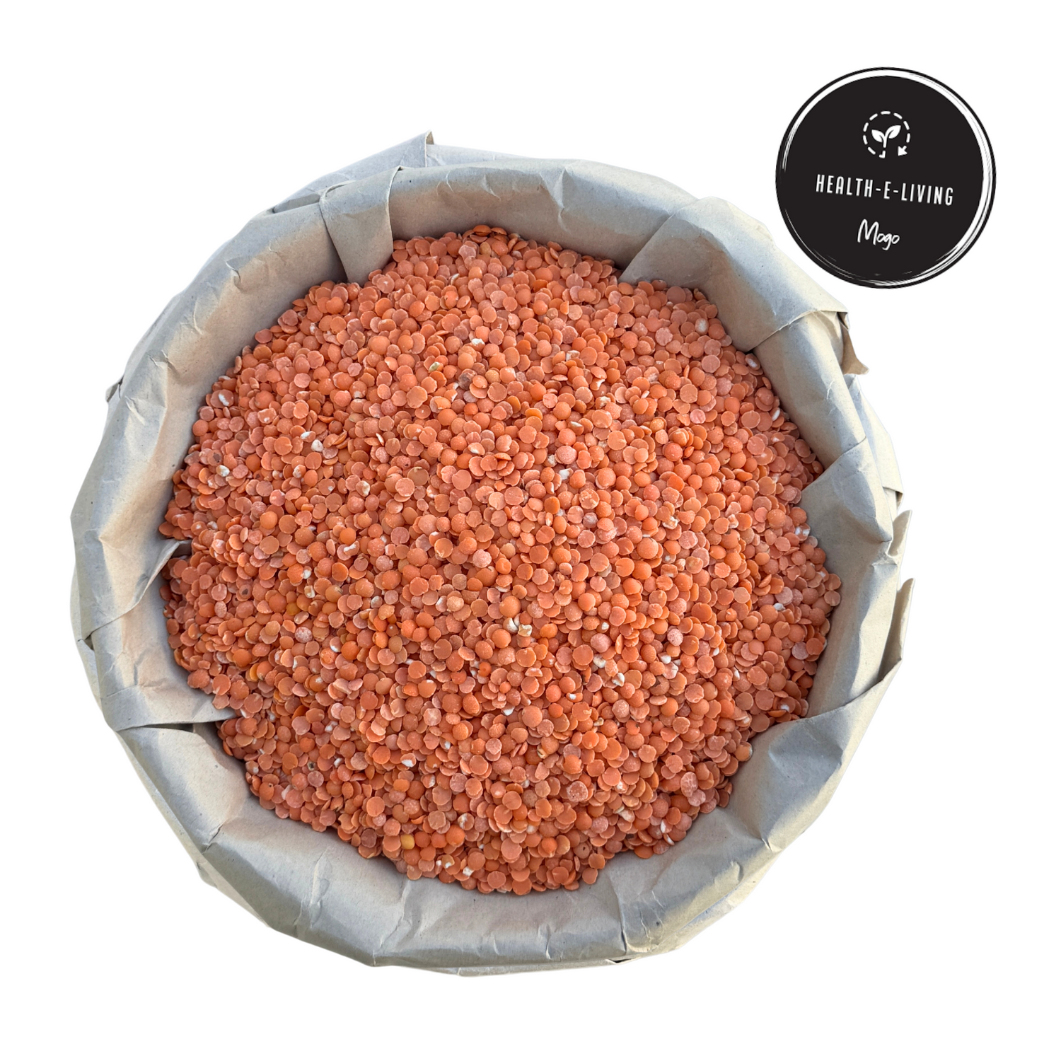 Red Split Lentils - Organic