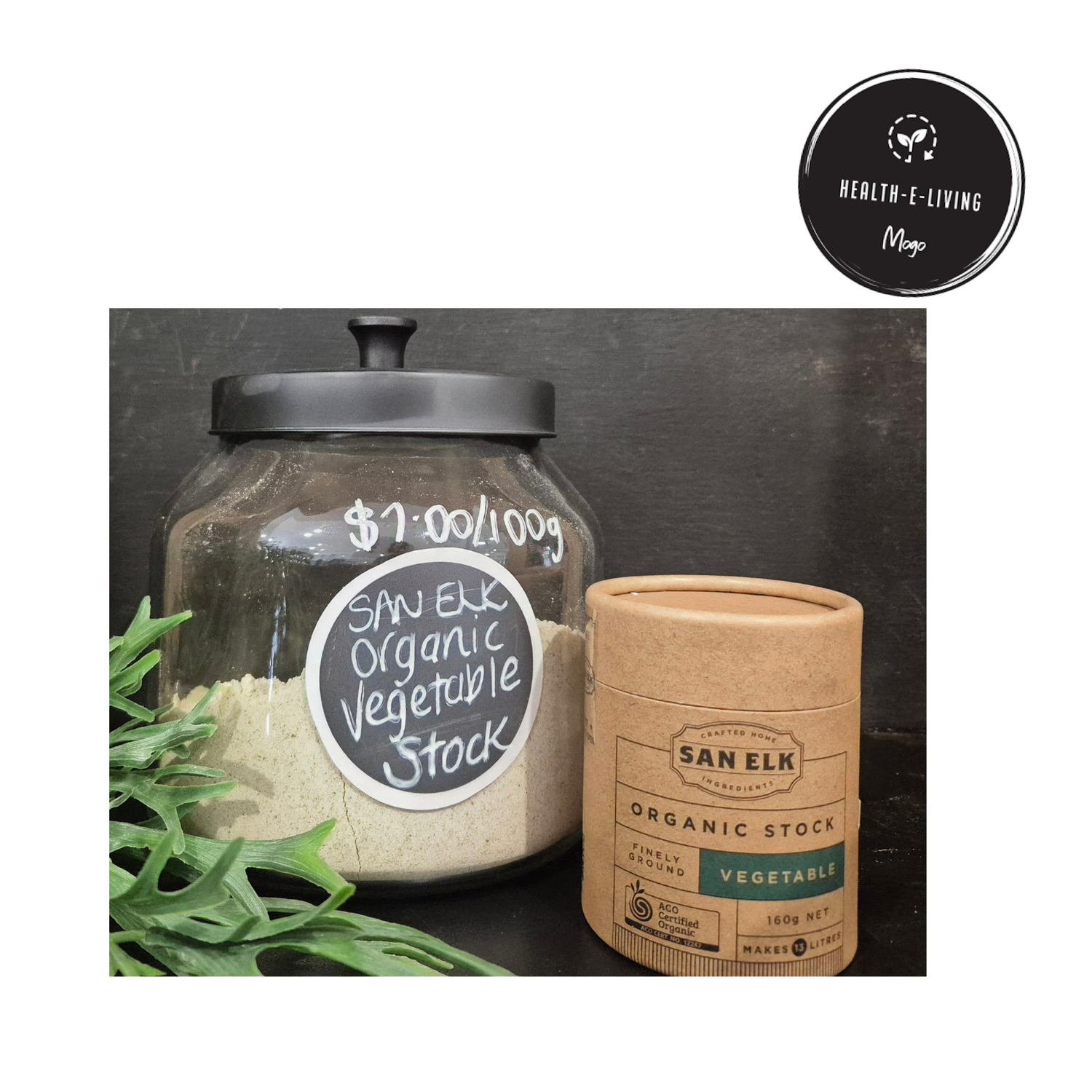 San Elk Vegetable Stock -Organic
