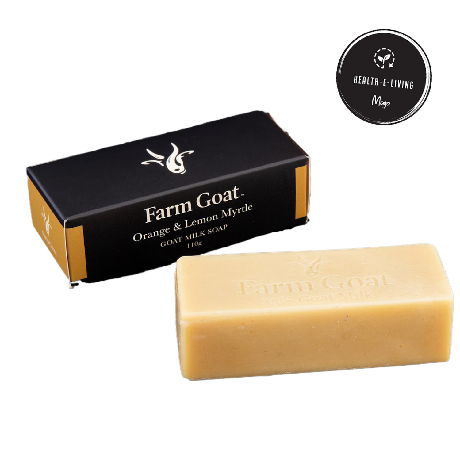 Soap Bar Goats Milk Orange & Lemon Myrtle 110g
