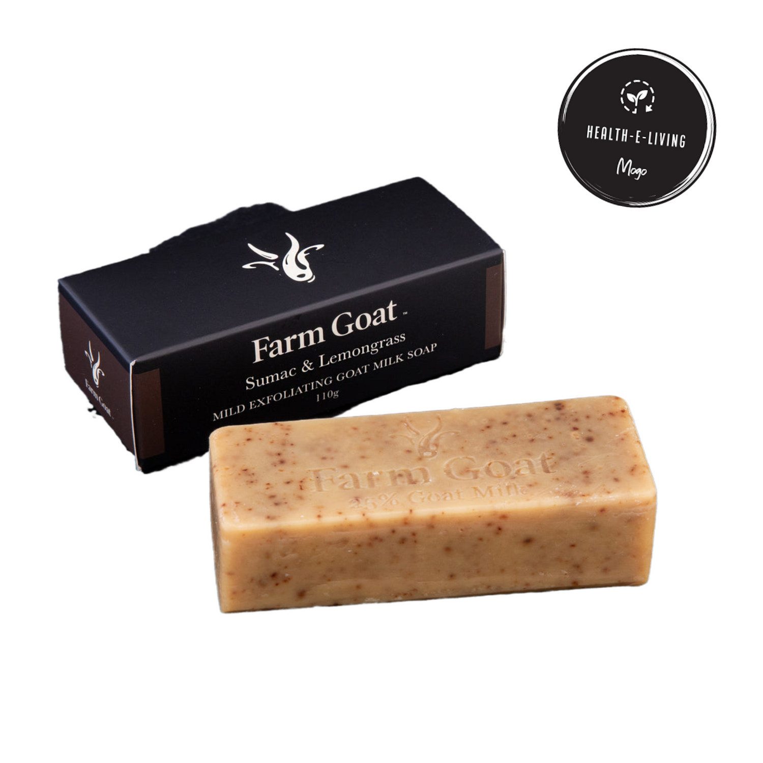 Soap Bar Goats Milk Exfoliating Sumac & Lemongrass 110g