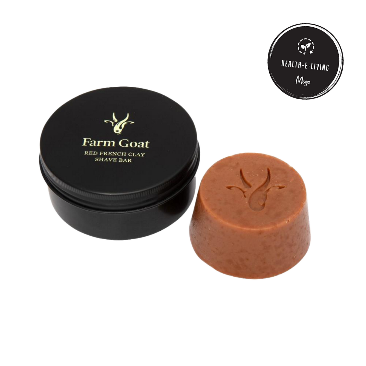 Farm Goat Shave Soap with Travel Tin