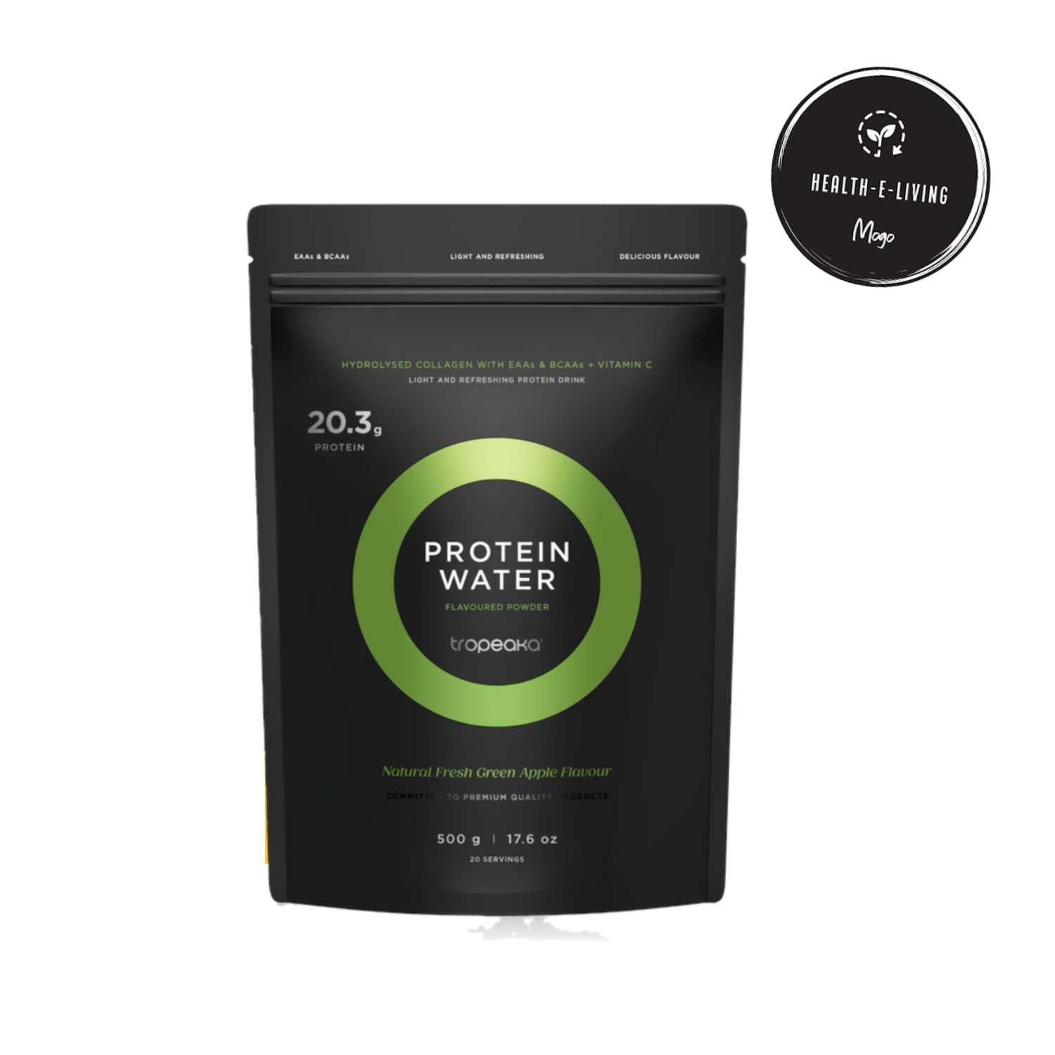 Protein Water 500g- Green Apple Flavour