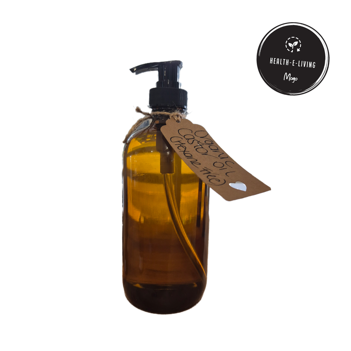 Castor Oil 500ml Glass Bottle