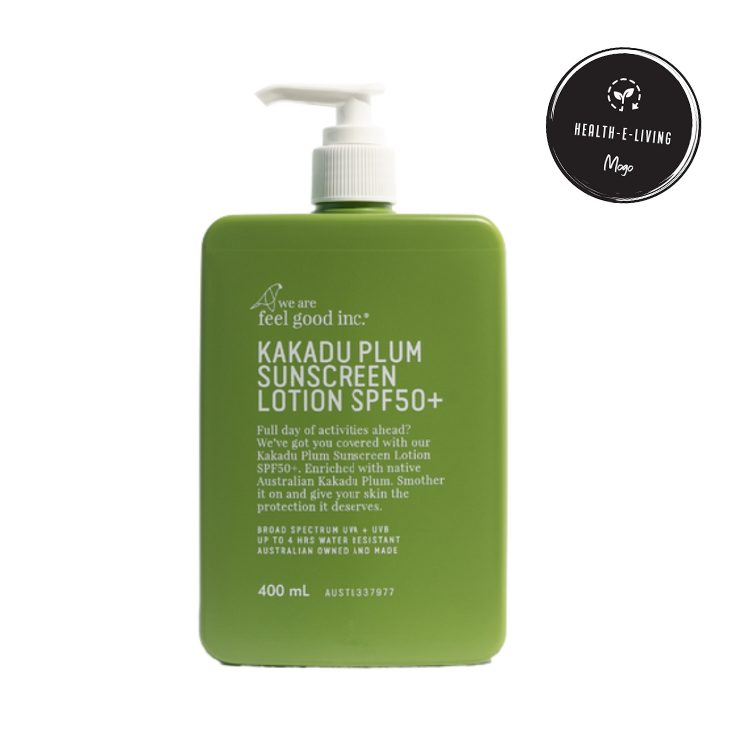 We Are Feel Good Sunscreen - Kakadu Plum 400ml