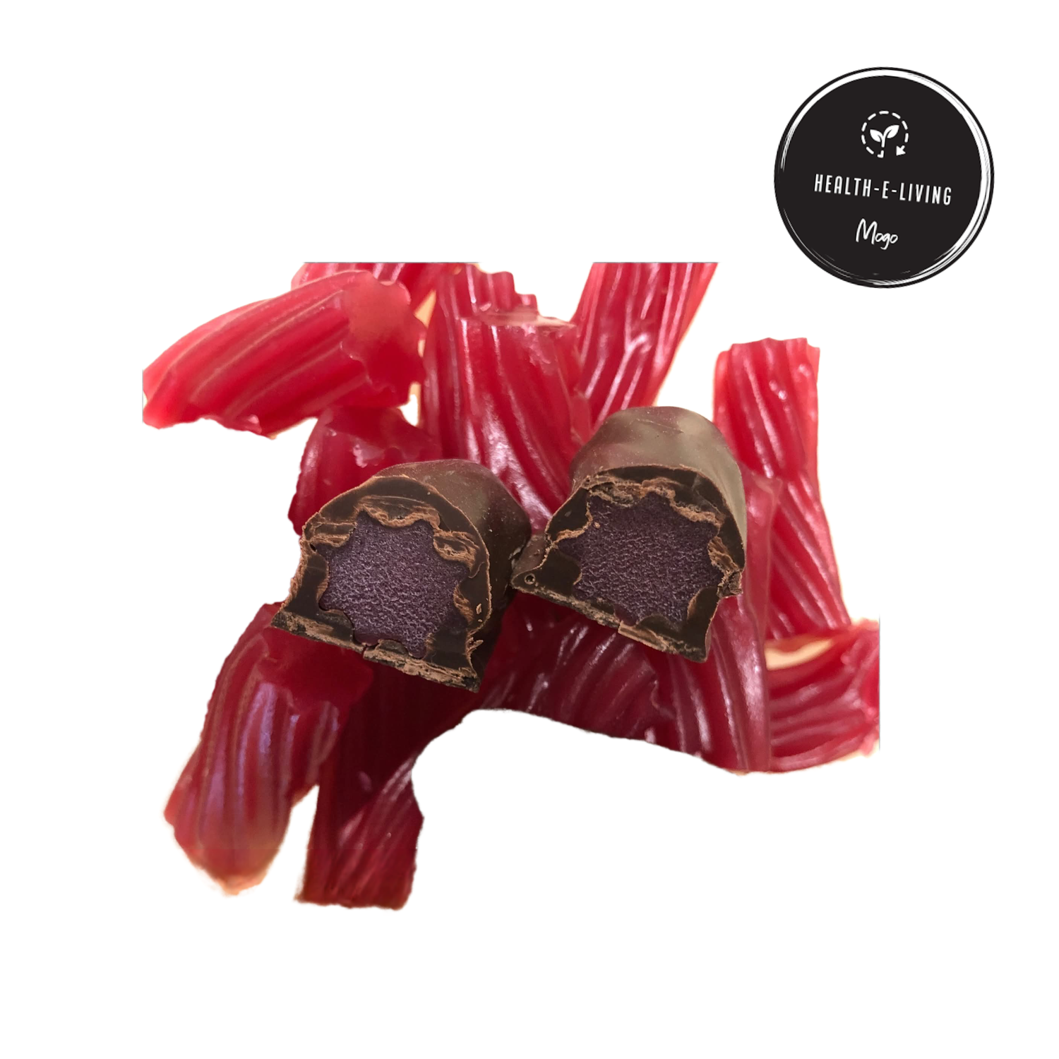 Milk Chocolate Strawberry Licorice