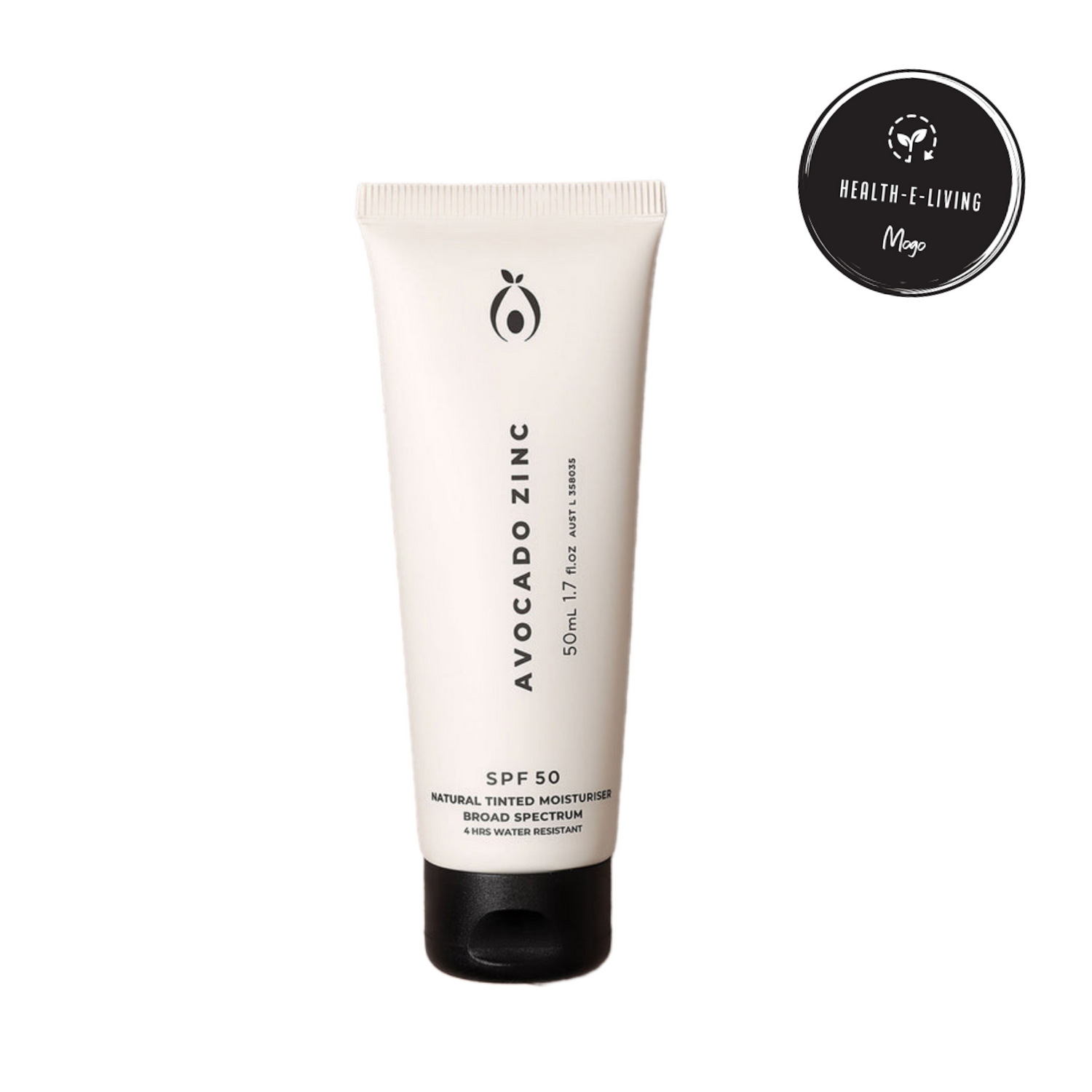 Spf 50 Natural Tinted Moisturiser-Medium Dark