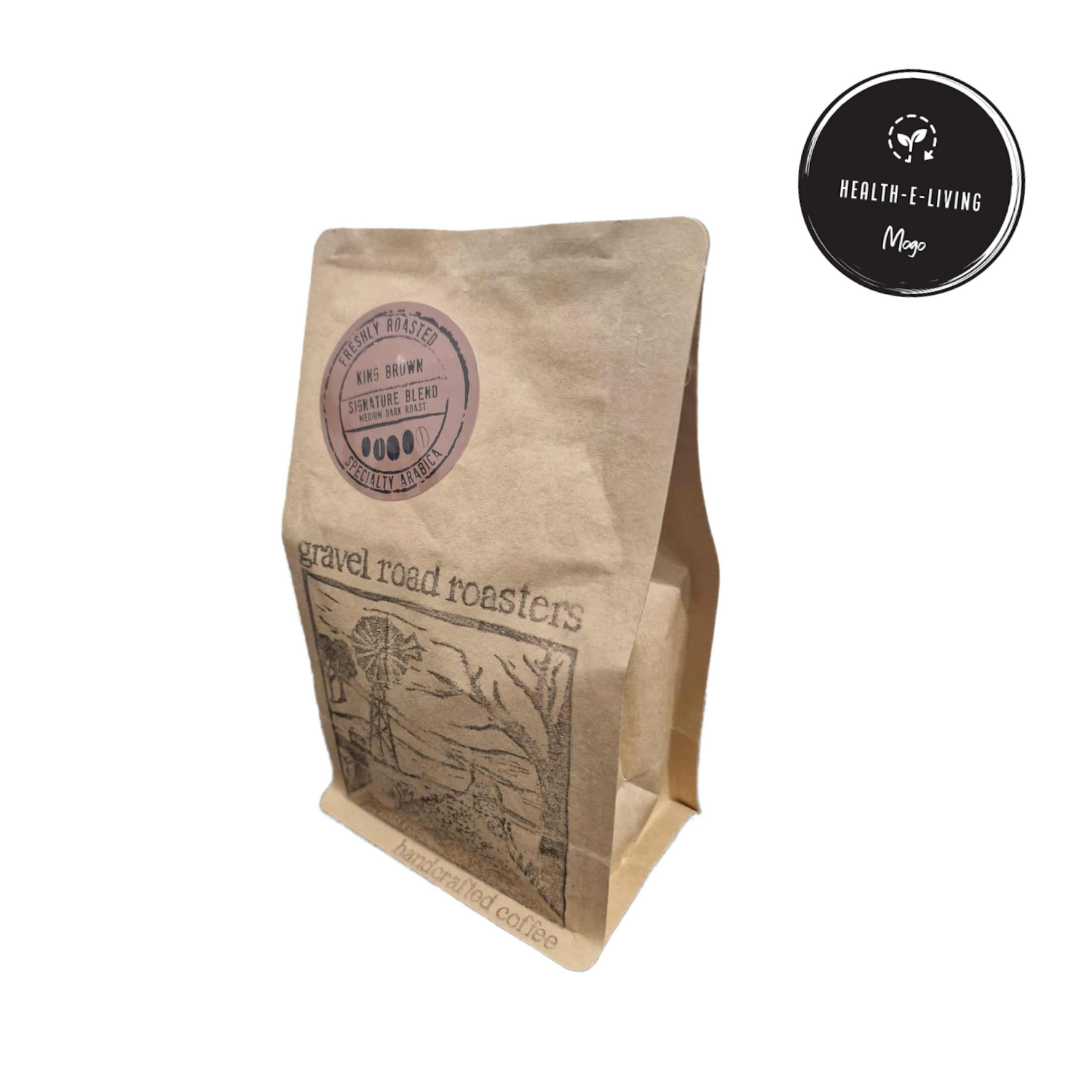 King Brown Signature Blend - Medium Dark Roast Organic Arbabica