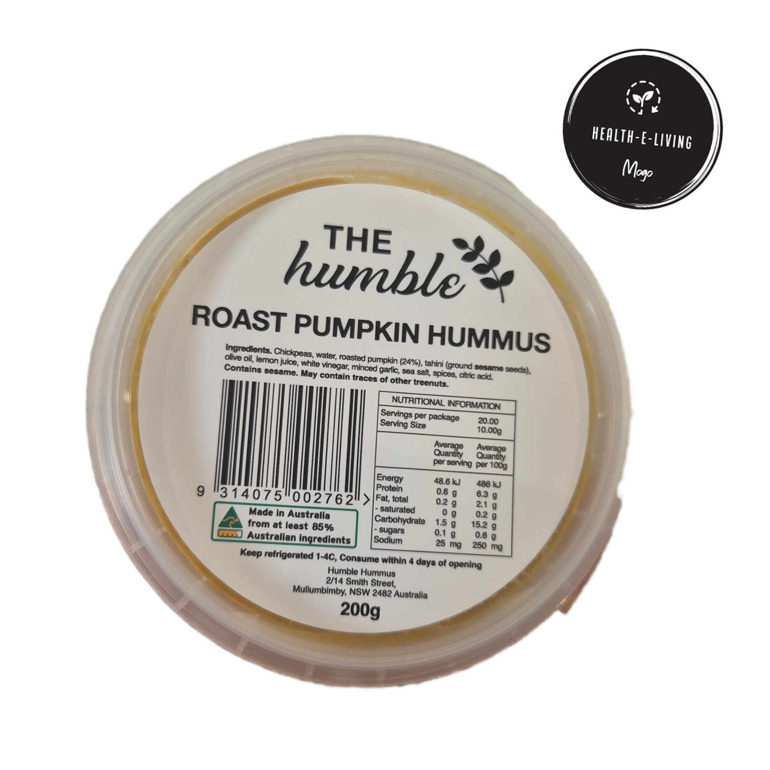 Roast Pumpkin Hummus