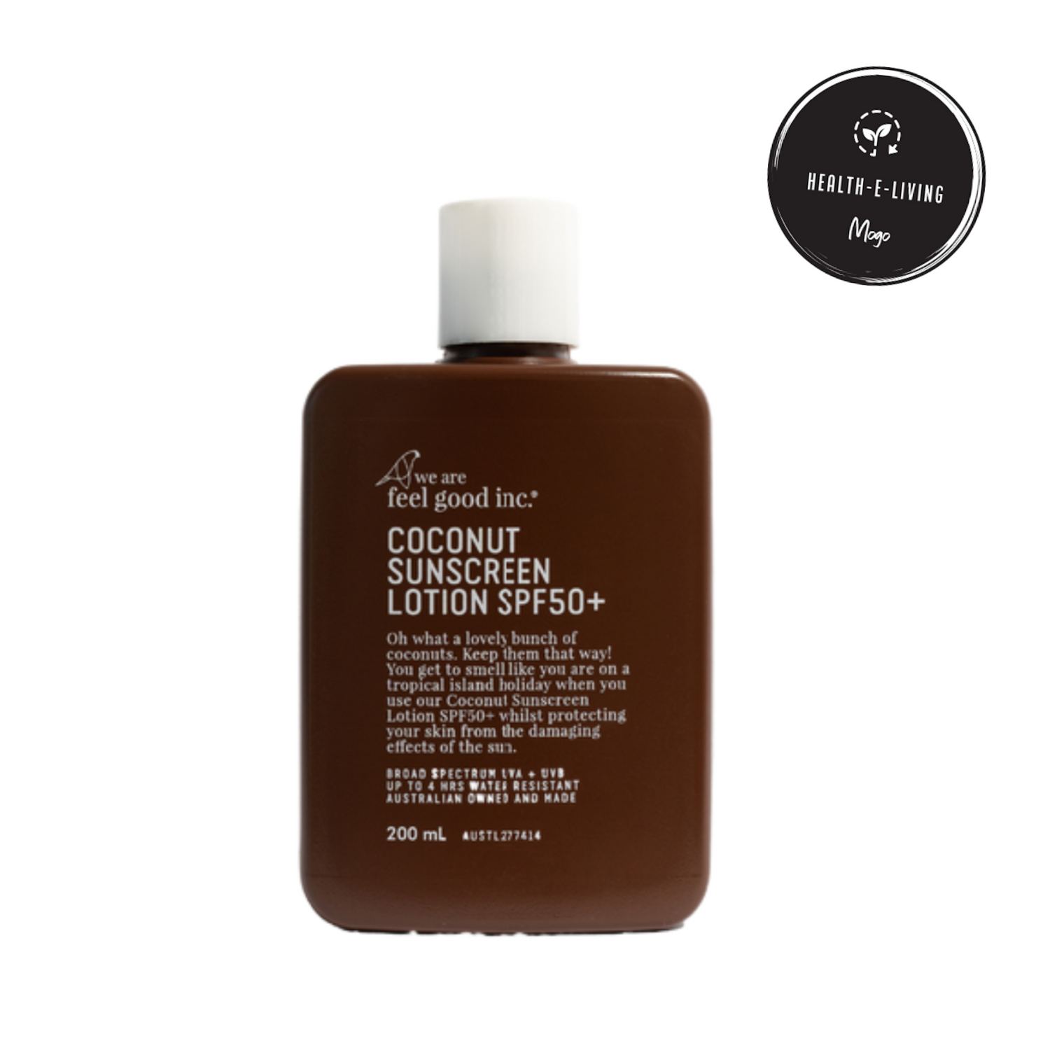 We Are Feel Good Sunscreen - Coconut 200ml