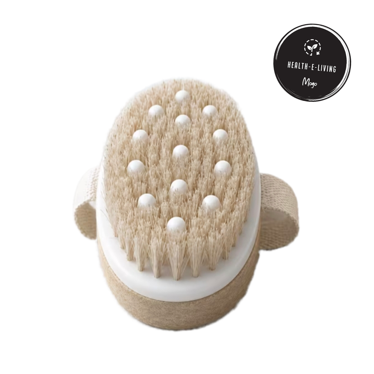 Massage Brush-oval with beads