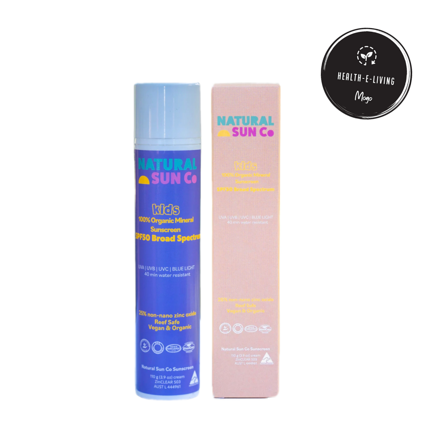 Natural Sun Co Kids Sunscreen 110g