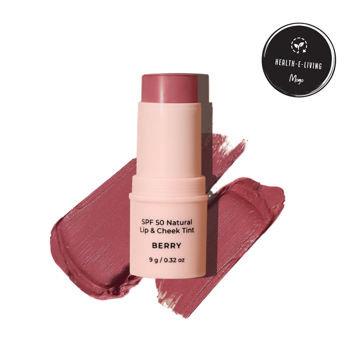 Spf 50 Natural Lip & Cheek Tint - Berry
